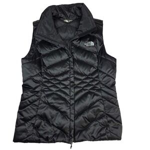 North Face 550 Vest Womens Small Plum Goose Down Puffer Insulated Jacket